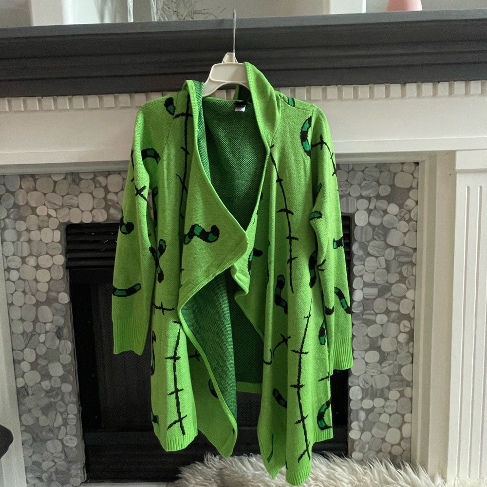 Her Universe The Nightmare Before Christmas Oogie Boogie Drape Cardigan